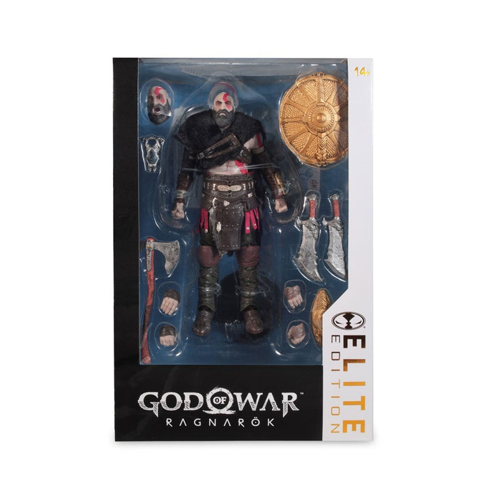 Mcfarlane Elite Edition: God Of War Ragnarok - Kratos 7 Pulgadas