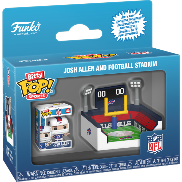 Funko Bitty Pop Town: Arena - NFL Bills Josh Allen