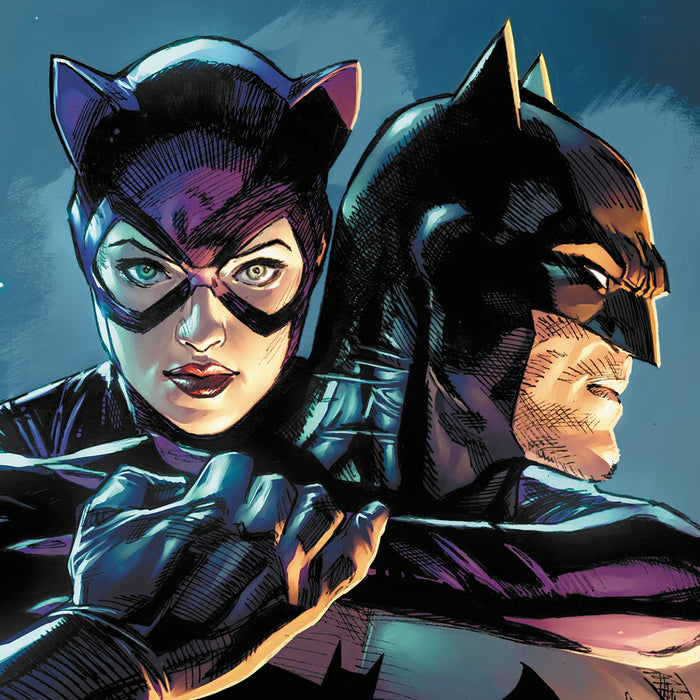 Sideshow Art Print: DC Batman & Catwoman Num 1 2020 Litografia