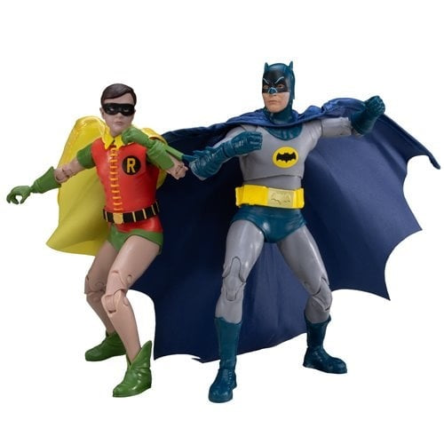 Mcfarlane Collector Edition: Batman 1966 - Batman And Robin 7 Pulgadas 2 Pack