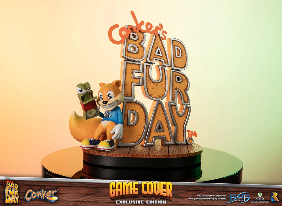 First 4 Figures: Conkers Bad Fur Day - Game Cover Exclusive Edition 17 Pulgadas