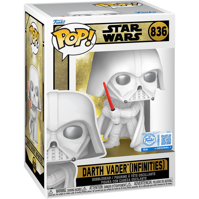 Funko Pop Star Wars: Legends - Darth Vader Traje Blanco