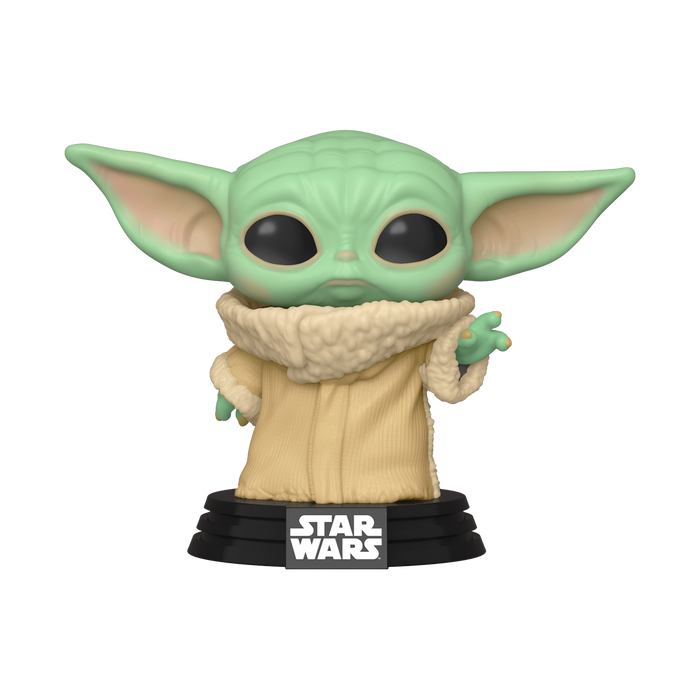 Funko Pop Star Wars: The Mandalorian - Baby Yoda Evergreen