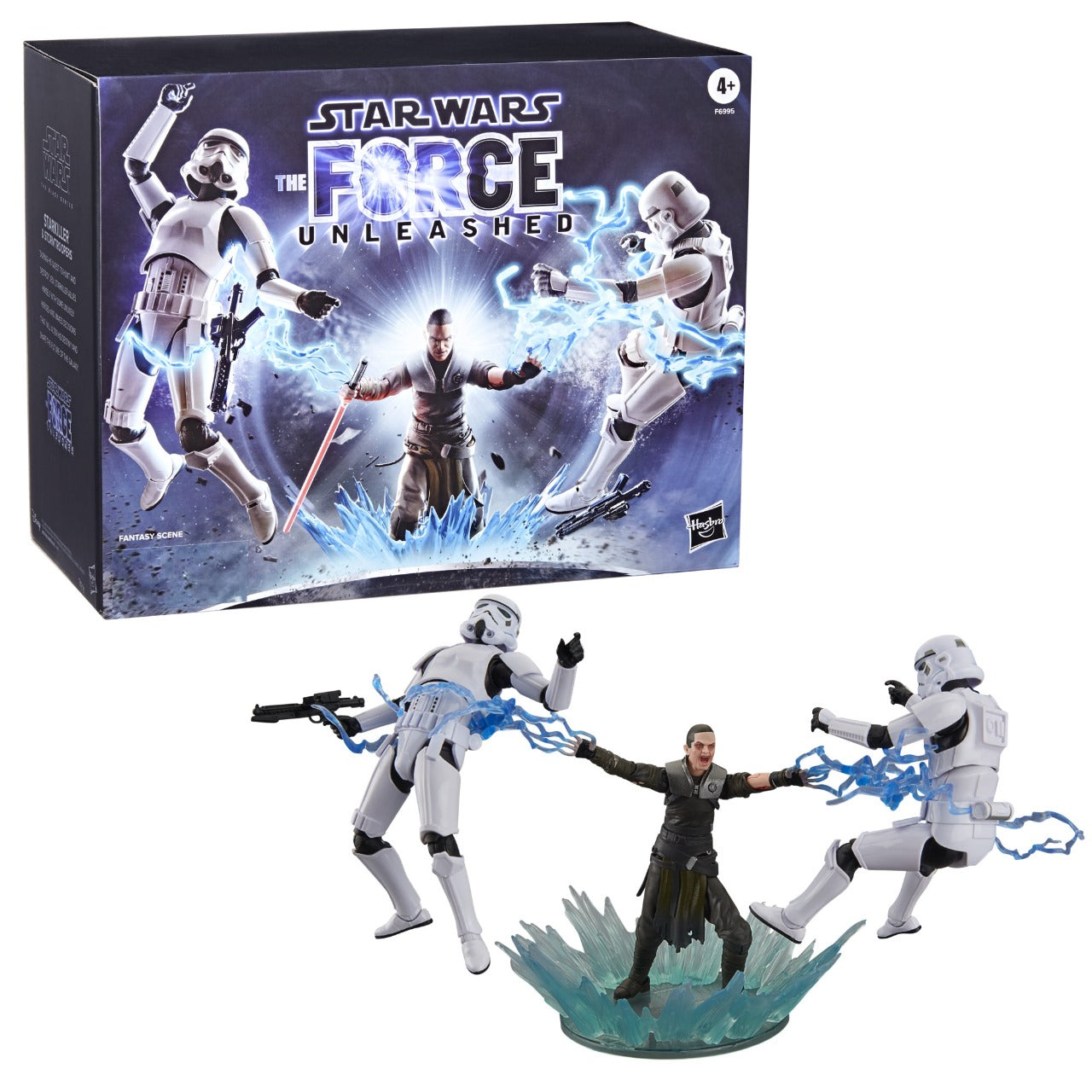 Star Wars The Black Series: Set Starkiller Y Troopers The Force Unleashed 3 Pack