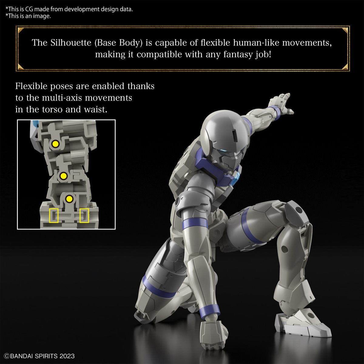 Bandai Hobby Gunpla Model Kit: 30 Minutes Fantasy - Liber Knight Kit De Plastico