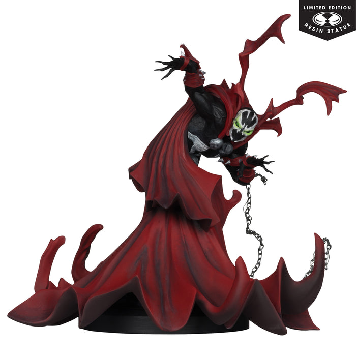 Mcfarlane: DC Black White & Red All Over - Spawn By The Art Of Greg Capullo Resina Escala 1/10