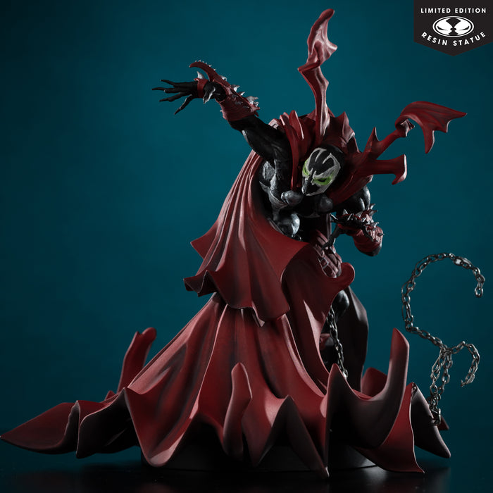 Mcfarlane: DC Black White & Red All Over - Spawn By The Art Of Greg Capullo Resina Escala 1/10