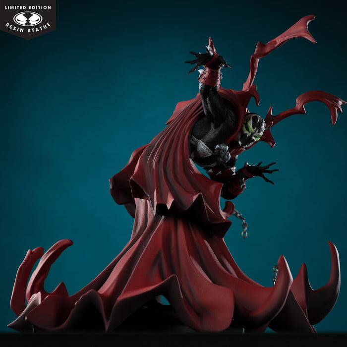 Mcfarlane: DC Black White & Red All Over - Spawn By The Art Of Greg Capullo Resina Escala 1/10