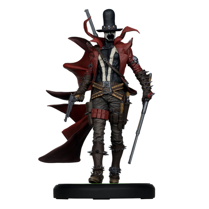 Mcfarlane Dc: Black White & Red All Over - Gunslinger Spawn Estatua De Resina Escala 1/10