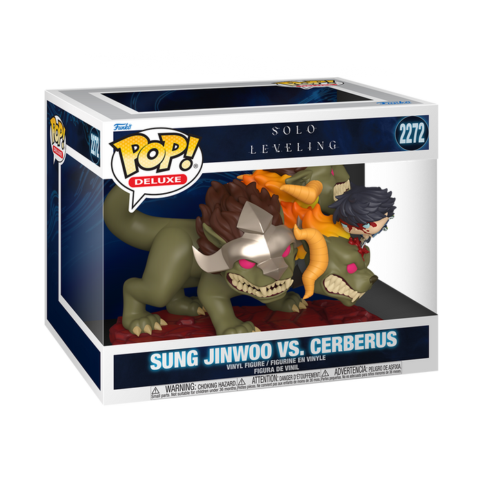Funko Pop Deluxe: Solo Leveling - Jinwoo Vs Cerberus
