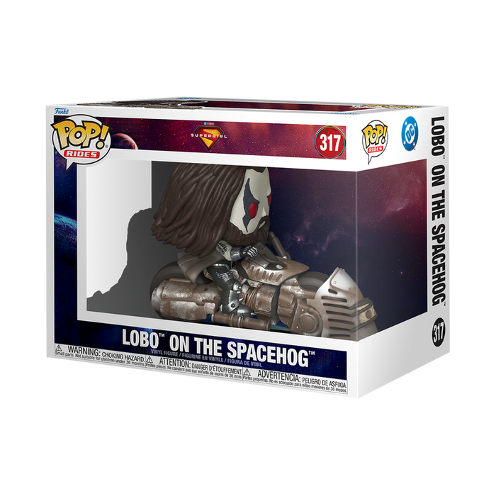 Funko Pop Ride: Supergirl - Lobo en moto
