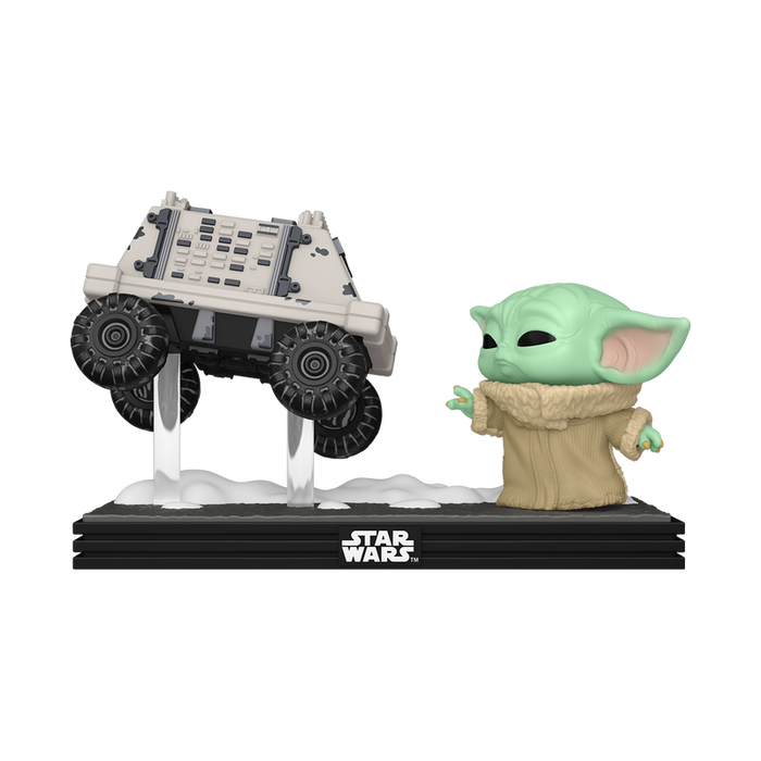 Funko Pop Moments: Star Wars The Mandalorian y Grogu - Grogu con Droide Raton Polar