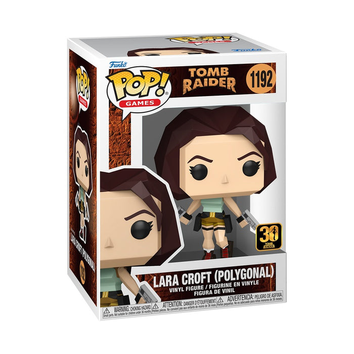 Funko Pop Games: Tomb Raider - Lara Croft Poligonos