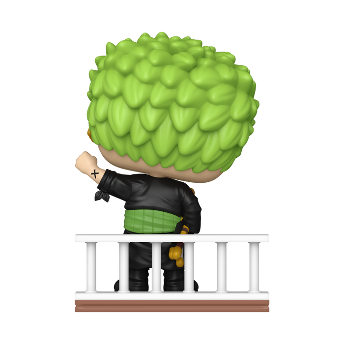 Funko Pop Animation: One Piece - Zoro en Barco con marca X Exclusivo
