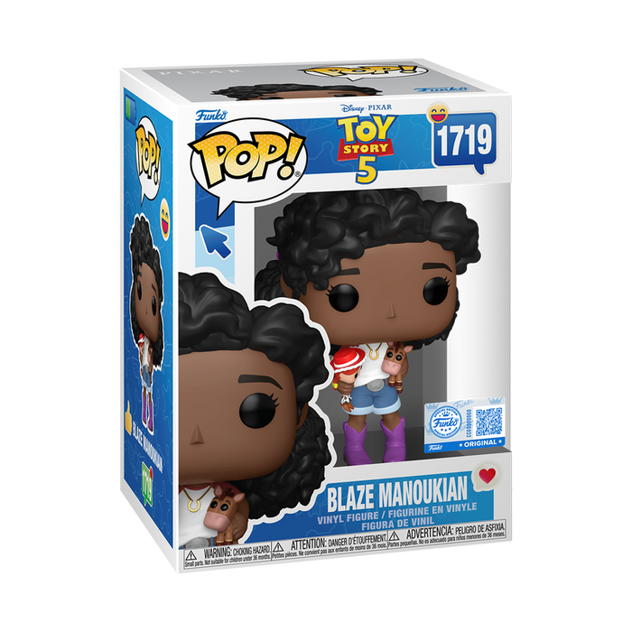 Funko Pop Disney: Toy Story 5 - Blaze Manoukian Exclusivo CCXP 2026