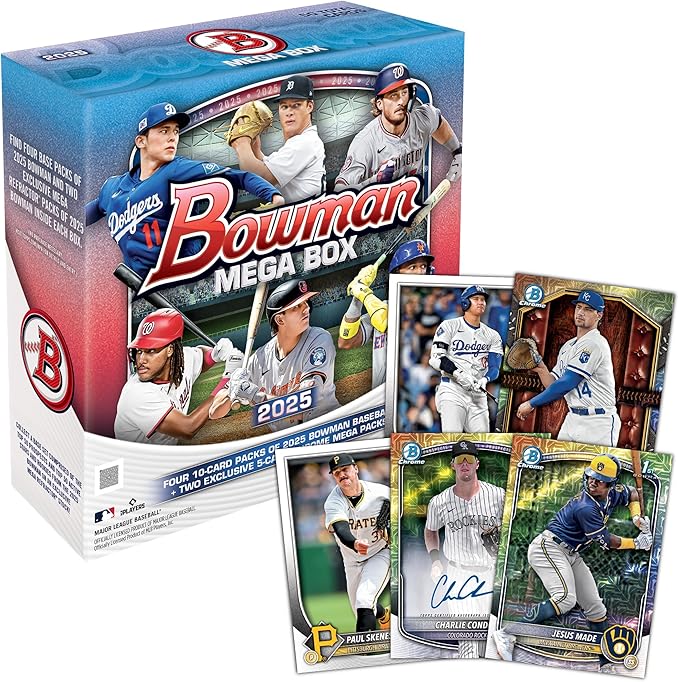 Topps MBL Bowman Baseball: 2025 - Mega Box