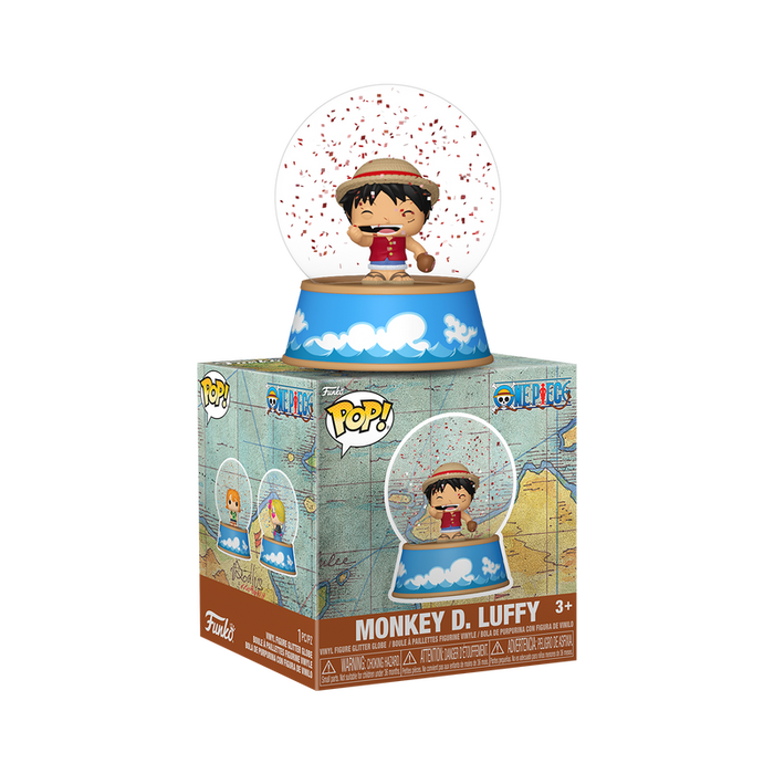 Funko Mini Glitter Globe: One Piece - Luffy