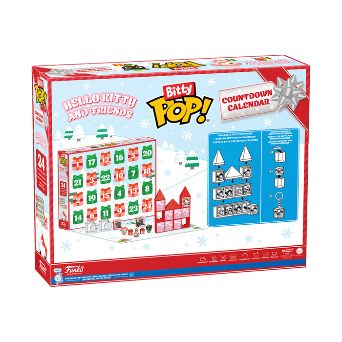 Funko Bitty Pop Countdown Calendar: Hello Kitty Calendario Navidad 24 dias
