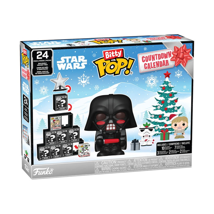 Funko Bitty Pop Countdown Calendar: Star Wars Calendario Navidad 24 dias