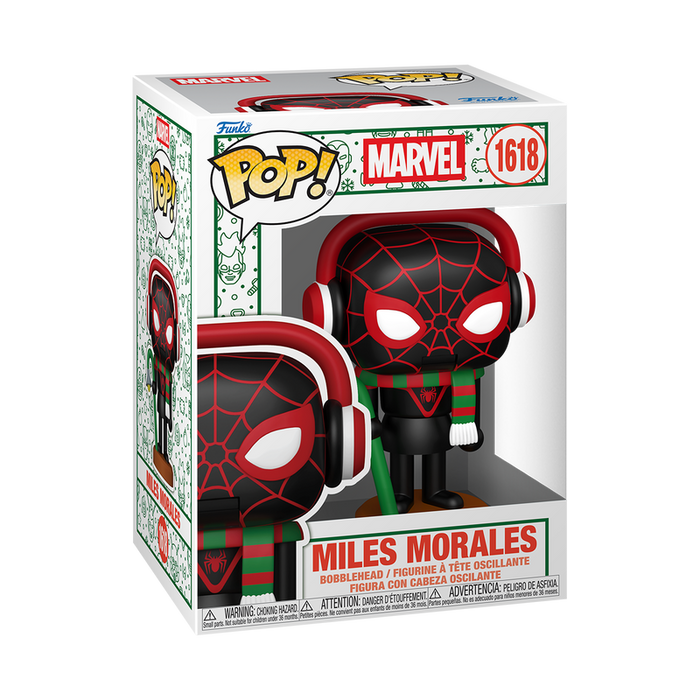 Funko Pop Marvel: Navidad - Miles Morales Cascanueces