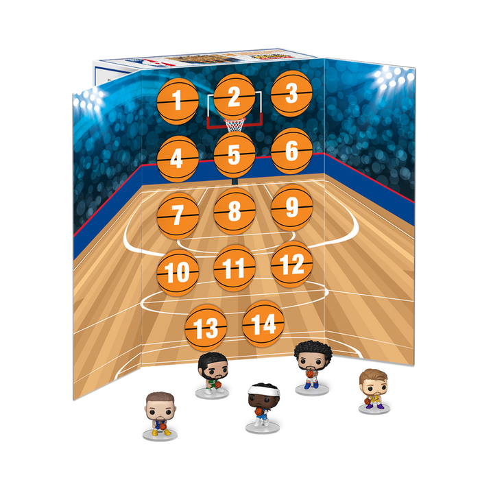 Funko Pop Pocket Countdown Calendar: NBA - Calendario 14 dias