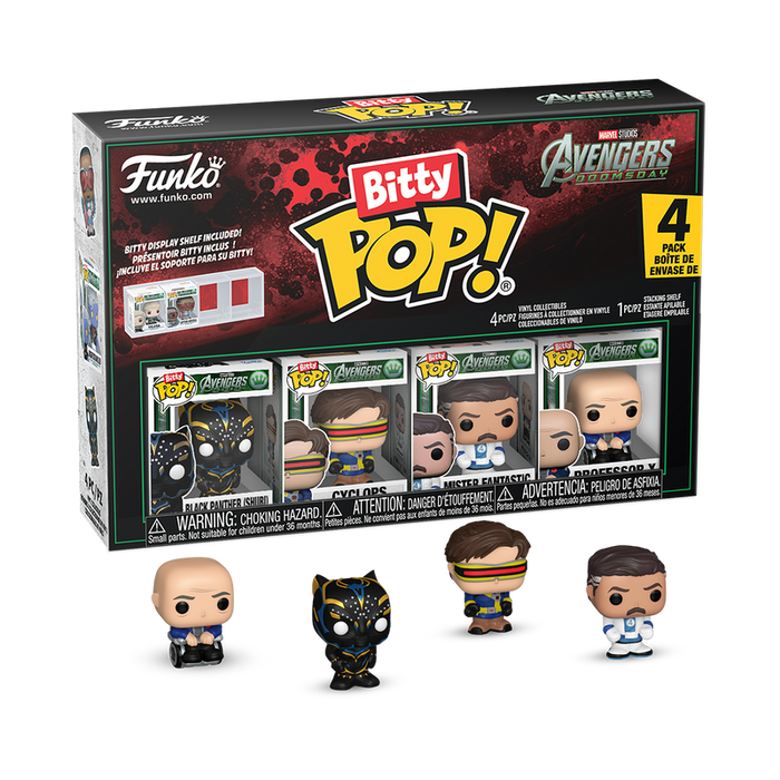 Funko Bitty Pop 4pk: Avengers Doomsday - Set 3