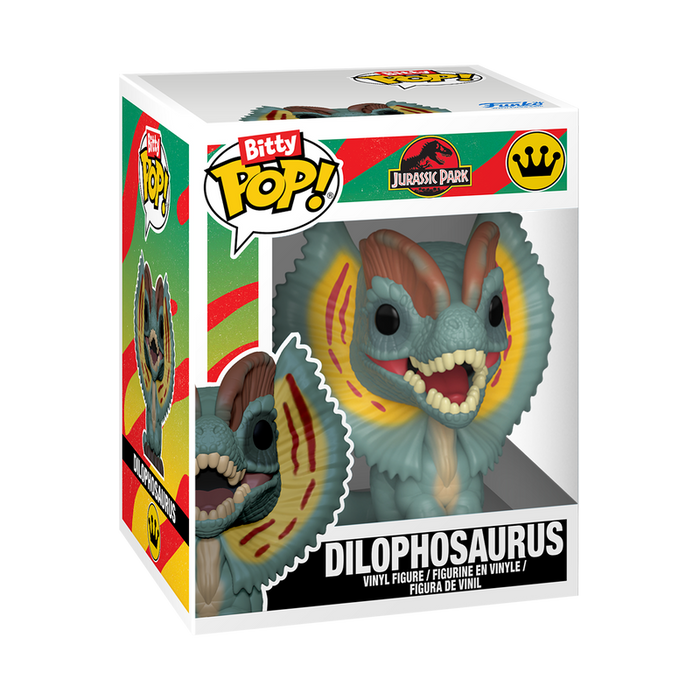 Funko Bitty Pop: Jurassic Park - T Rex con Dilo 2 Pack