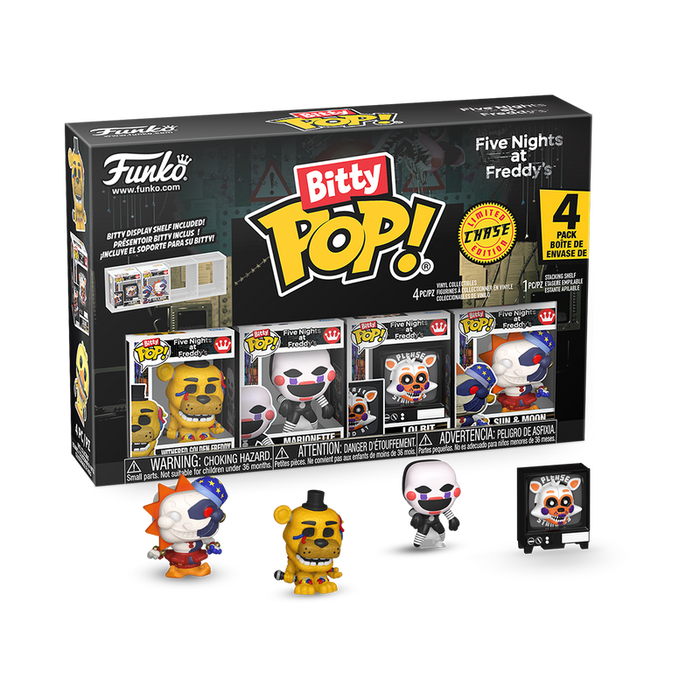 Funko Bitty Pop 4pk: Five Nights at Freddys - Springtrap