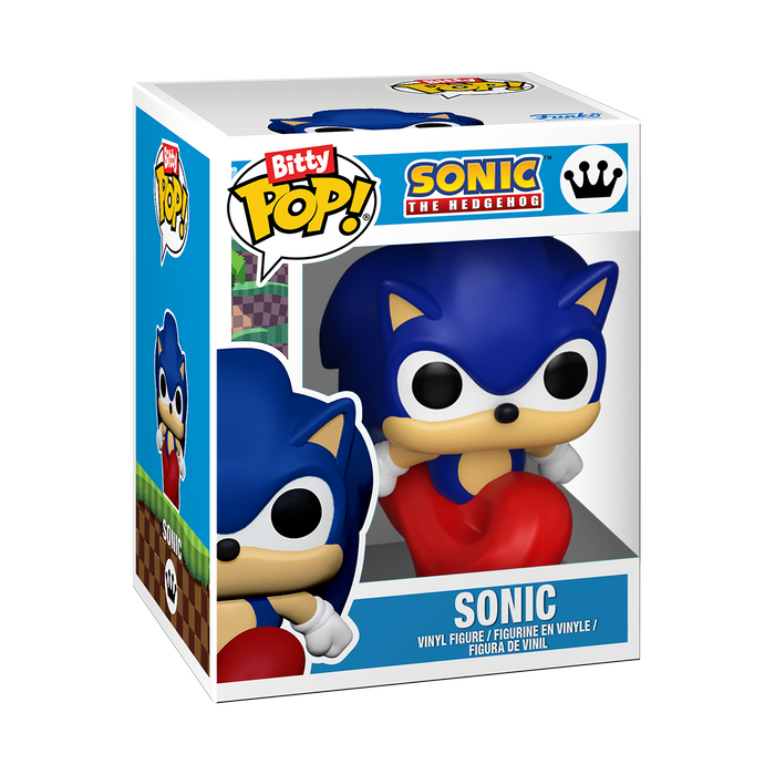Funko Bitty pop & Accessory: Sonic - Sonic con llavero