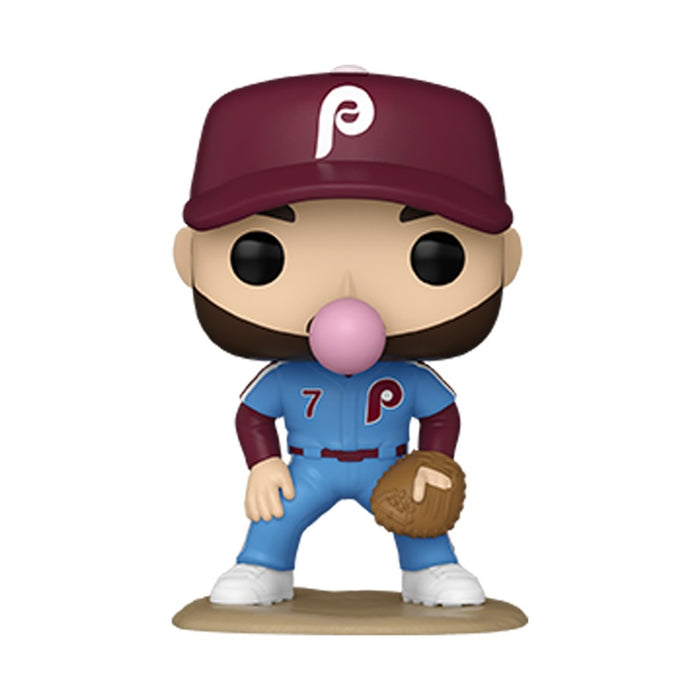 Funko Pop MLB: Phillies - Trea Turner con chicle