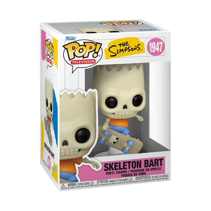 Funko Pop Animation: Simpsons casita del Horror - Bart Esqueleto