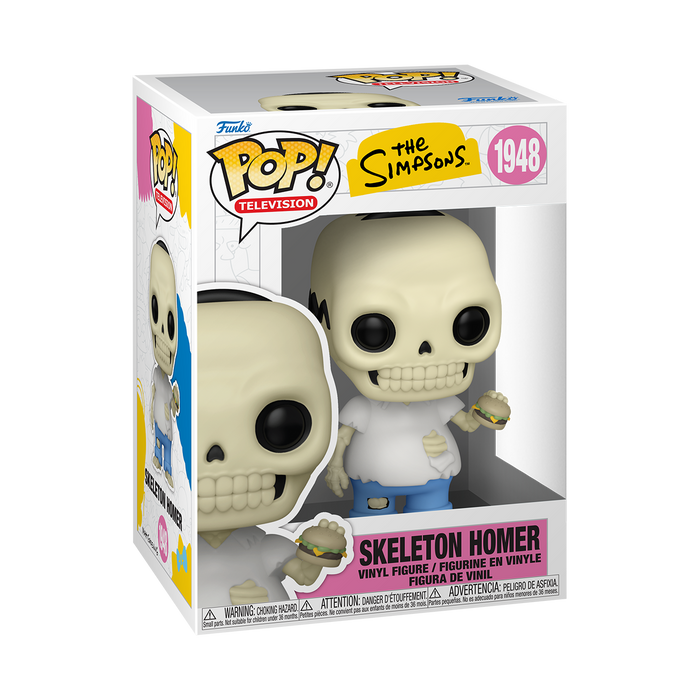 Funko Pop Animation: Simpsons casita del Horror- Homero Esqueleto