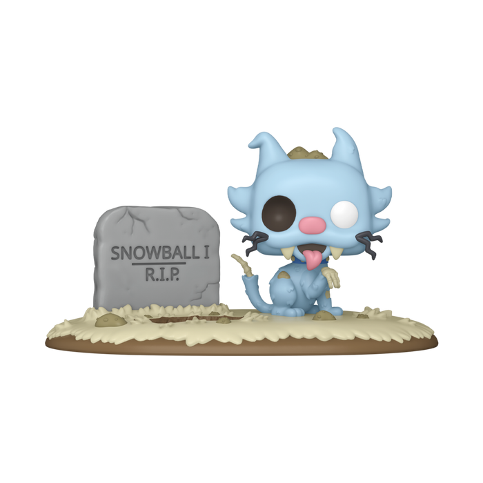 Funko Pop Deluxe: Simpsons Simpsons casita del Horror- Bola de nieve Zombie