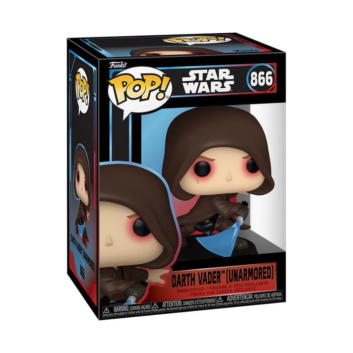 Funko Pop Star Wars: Star Wars - Darth Vader sin armadura