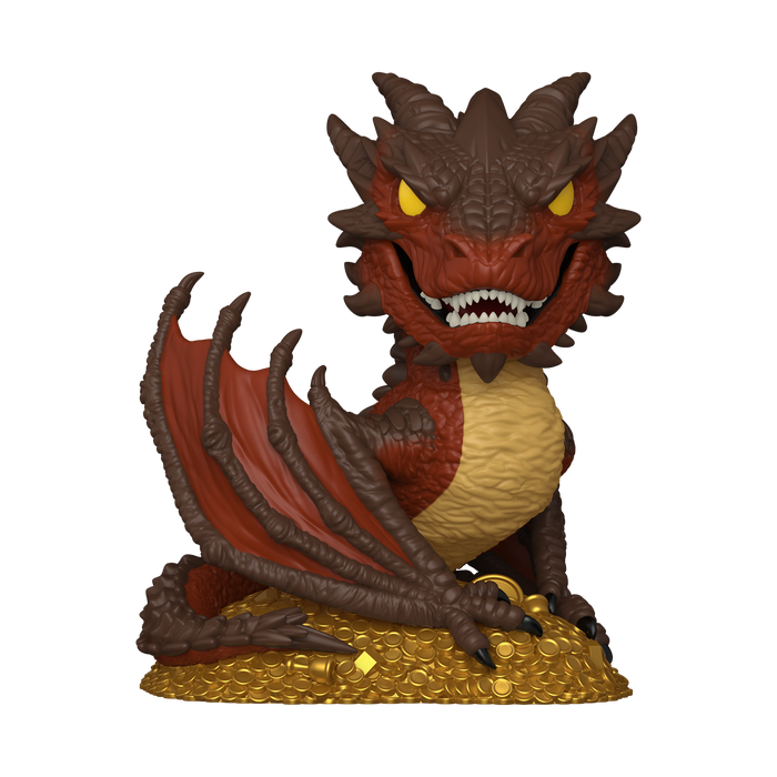 Funko Pop Deluxe: The Hobbit - Smaug acabado metalico