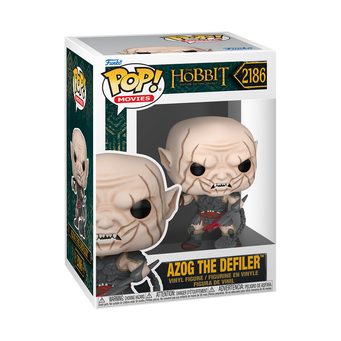 Funko Pop Movies: The Hobbit - Azog con arma