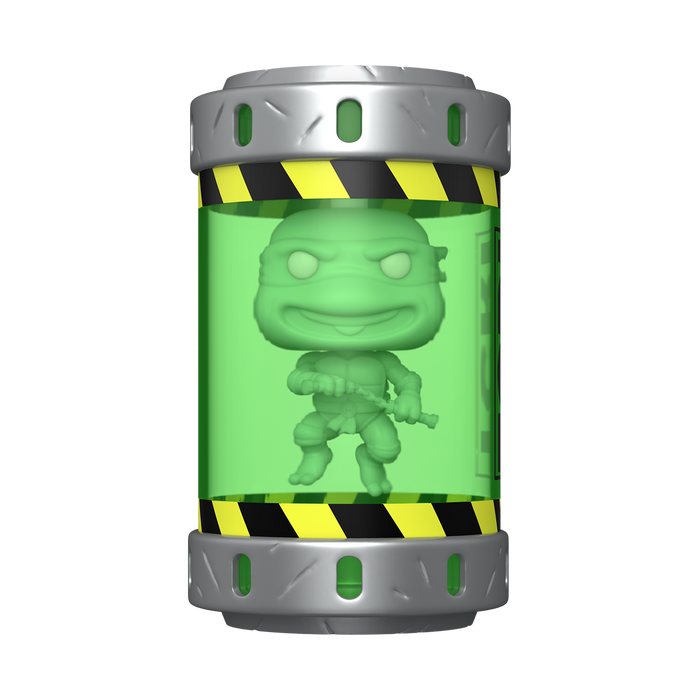 Funko Pop TV: TMNT Tortugas Ninja - Michelangelo frasco de mutageno Glow