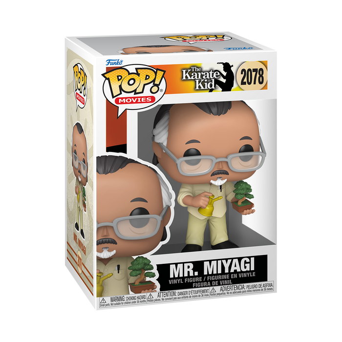 Funko Pop Movies: Karate Kid - Miyagi con bonsai