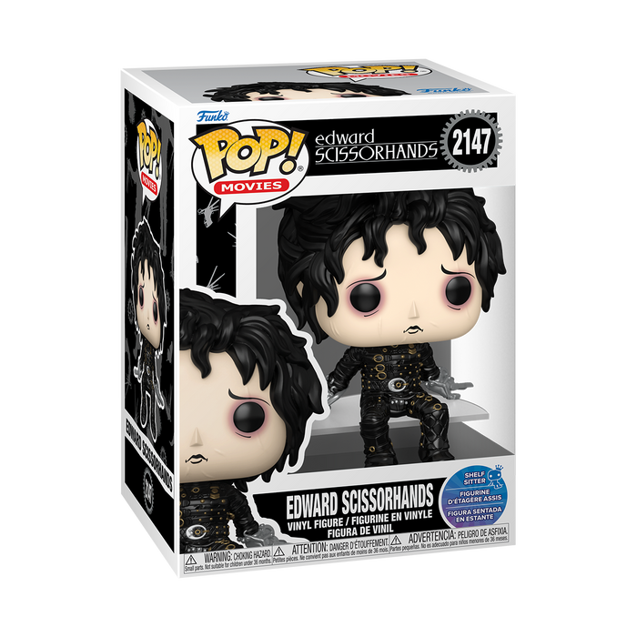 Funko Pop Movies: Joven manos de tijeras - Edward sentado