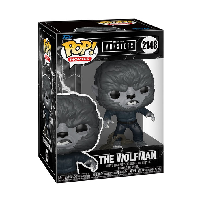 Funko Pop Movies: The Wolfman - Hombre lobo atrapado