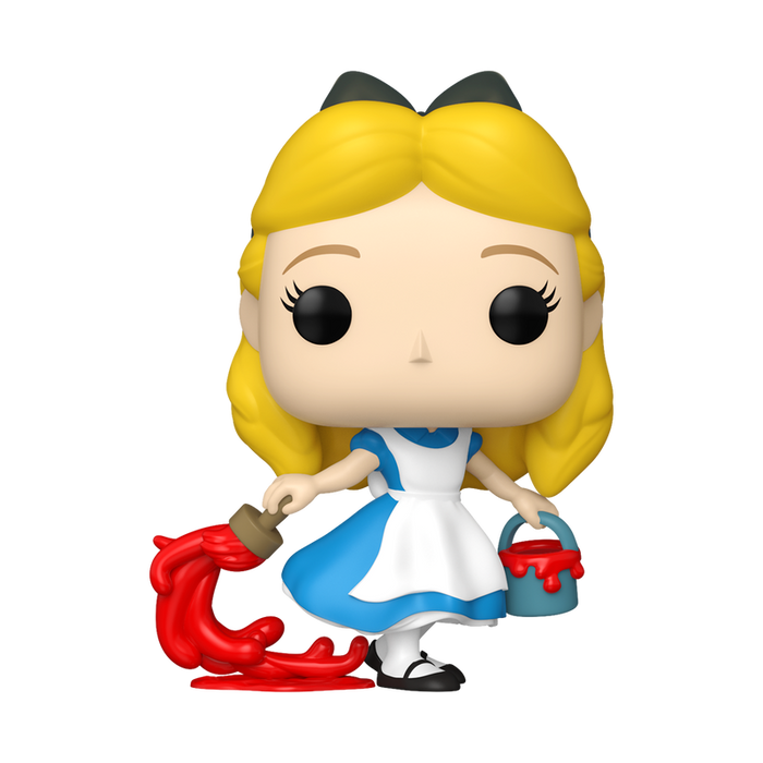 Funko Pop Disney : Alicia en el Pais de las Maravillas - Alicia con pintura