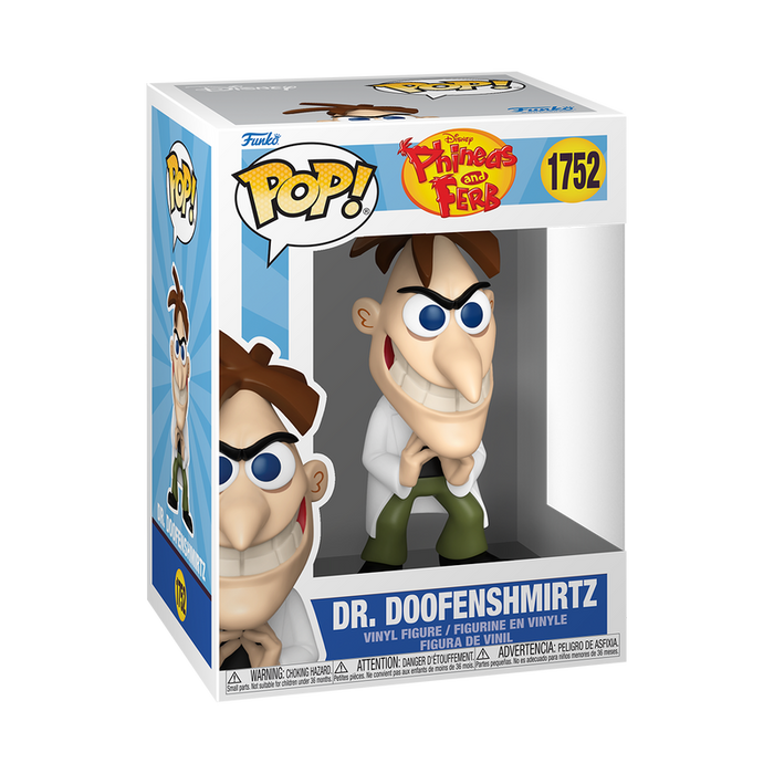 Funko Pop Disney: Phineas y Ferb - Dr Doofenshmirtz