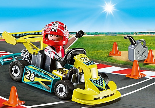 Playmobil Sports & Action: Maletin Go Kart Racer 9322