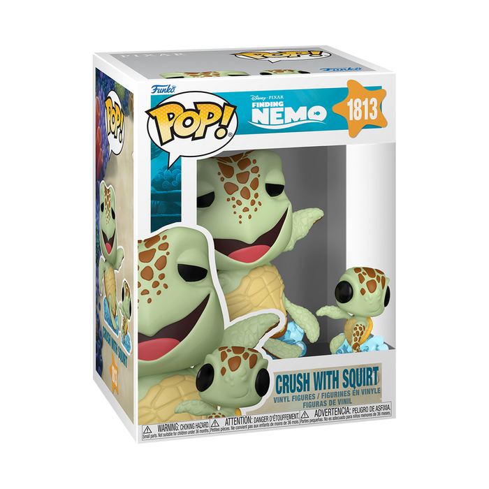 Funko Pop & Buddy: Buscando a Nemo - Crush con Chiqui