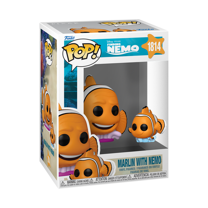 Funko Pop & Buddy: Buscando a Nemo - Marlin con Nemo
