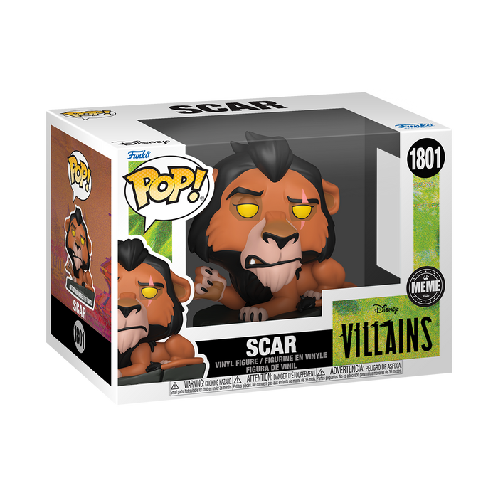 Funko Pop Disney: Meme El Rey Leon - Scar I´m Surrounded by idiots