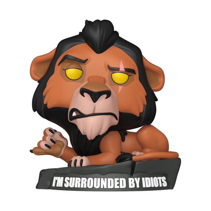 Funko Pop Disney: Meme El Rey Leon - Scar I´m Surrounded by idiots