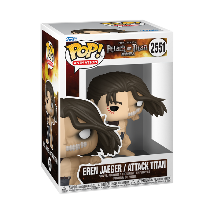 Funko Pop Animation: Attack on Titan Split - Eren Titan de Ataque