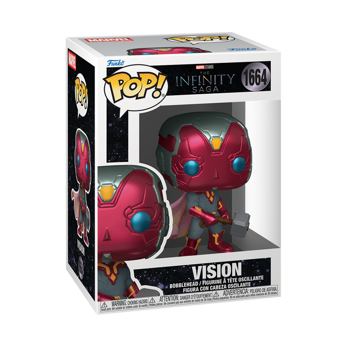 Funko Pop Marvel: MCU Archives - Vision con Mjolnir