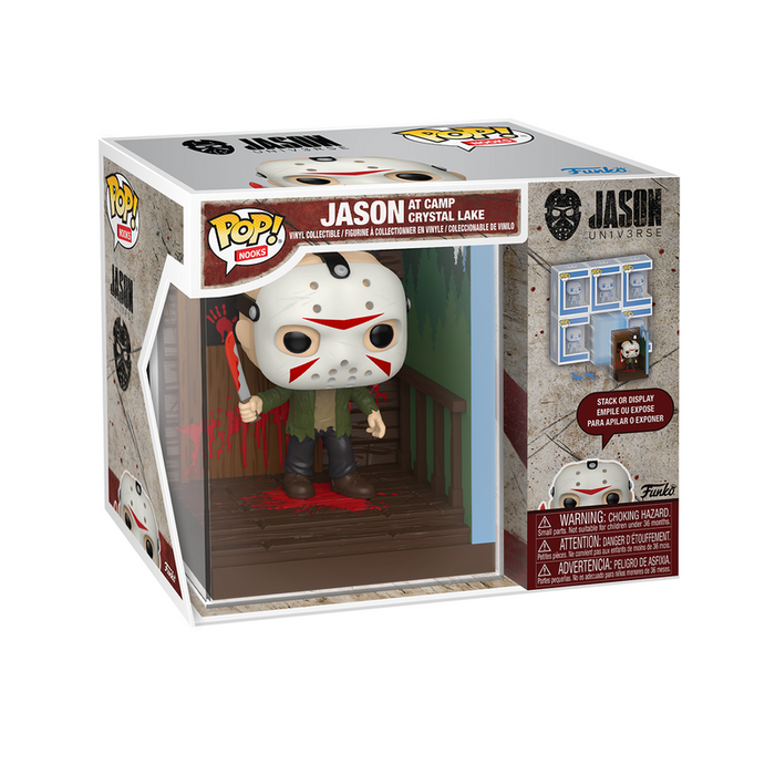 Funko Pop Nooks: Viernes 13 - Jason en Campamento Crystal Lake